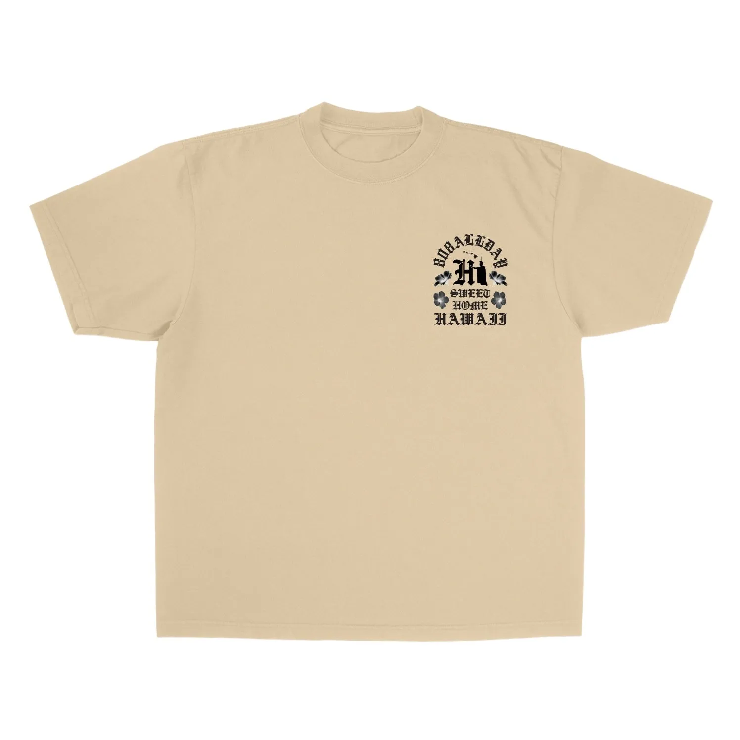 808ALLDAY OE Hi Kam Max Heavyweight Oatmeal T-Shirt