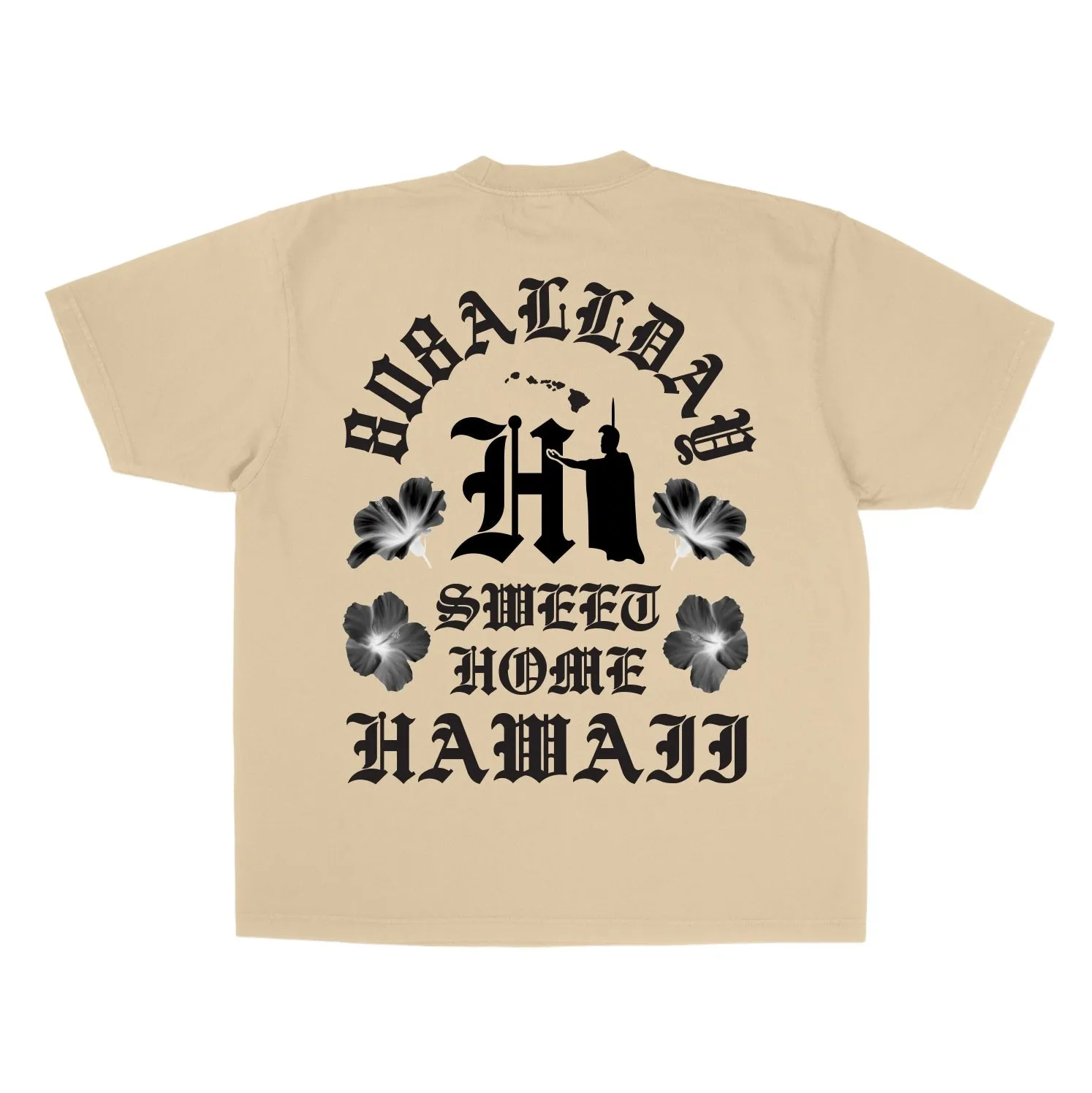 808ALLDAY OE Hi Kam Max Heavyweight Oatmeal T-Shirt