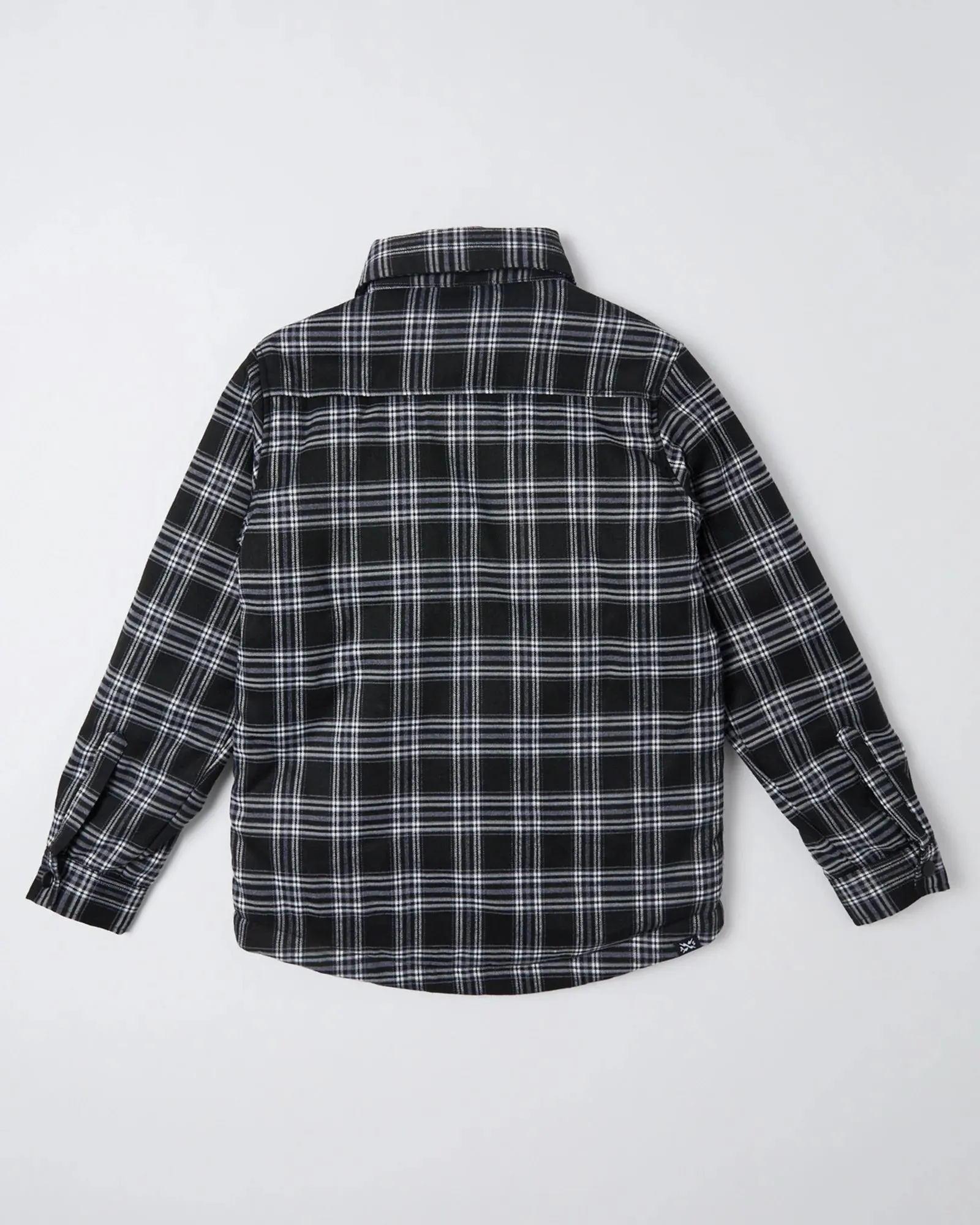 Alphabet Soup Teen Outback Shacket Black Check