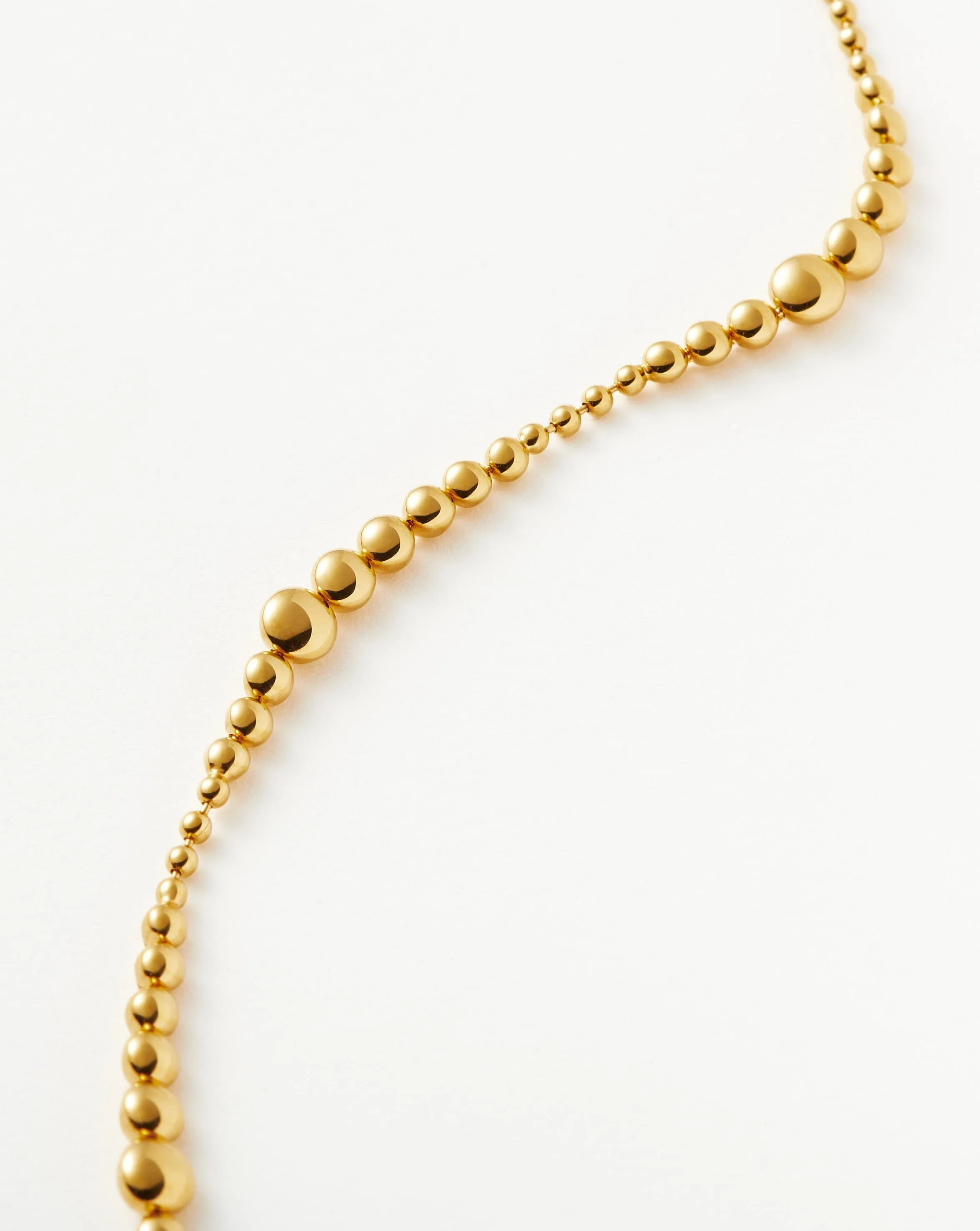 Articulated Beaded Bracelet | 18ct Gold Plated Vermeil