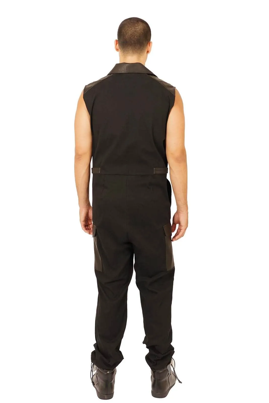 Black Market - Mens Black Jumpsuit