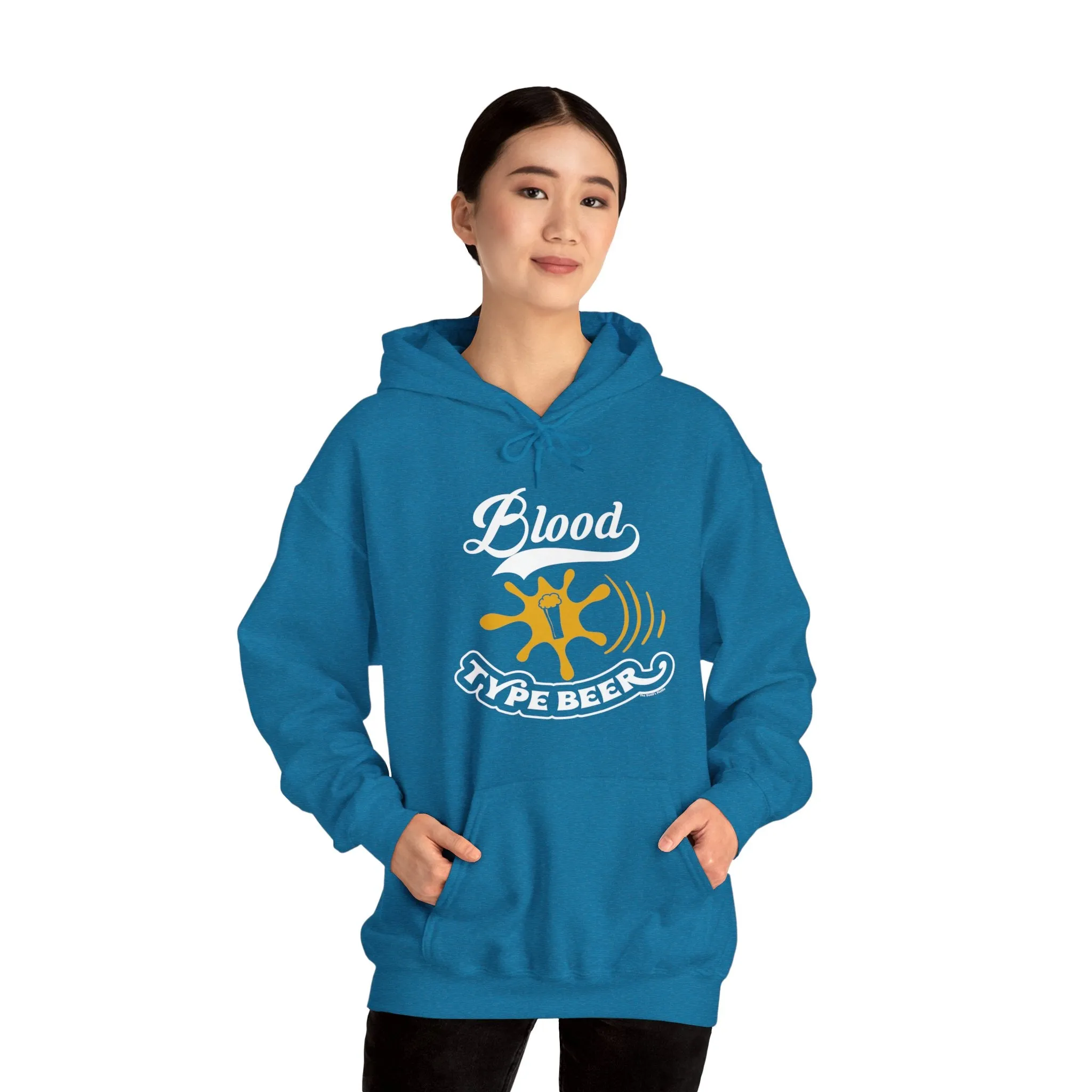 Blood Type Beer Hooded Sweatshirt