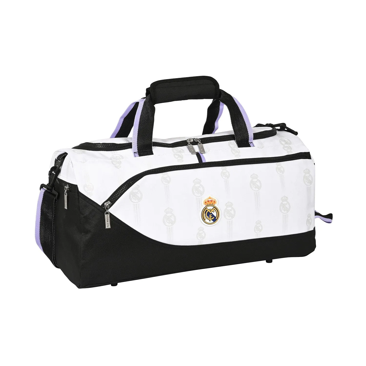 Bolsa Deporte Madridista Blanca Morada