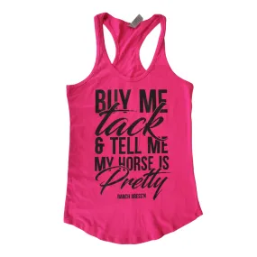 BUY ME TACK - DEEP PINK TANK