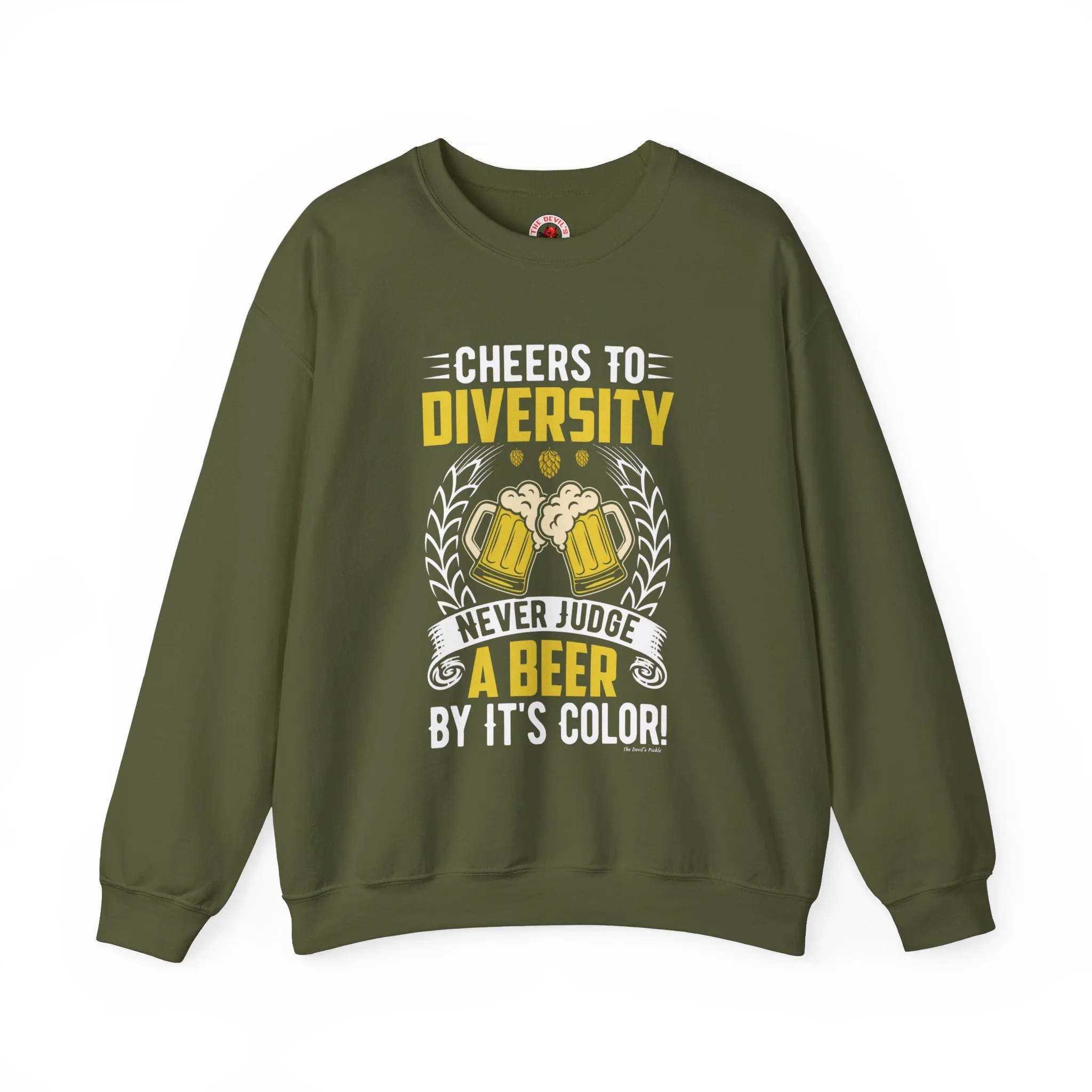 Cheers to Diversity Crewneck Sweatshirt