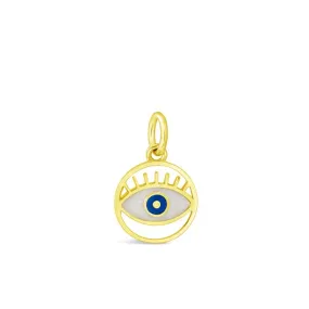 Collectible Travel Treasures? Evil Eye Charm Gold