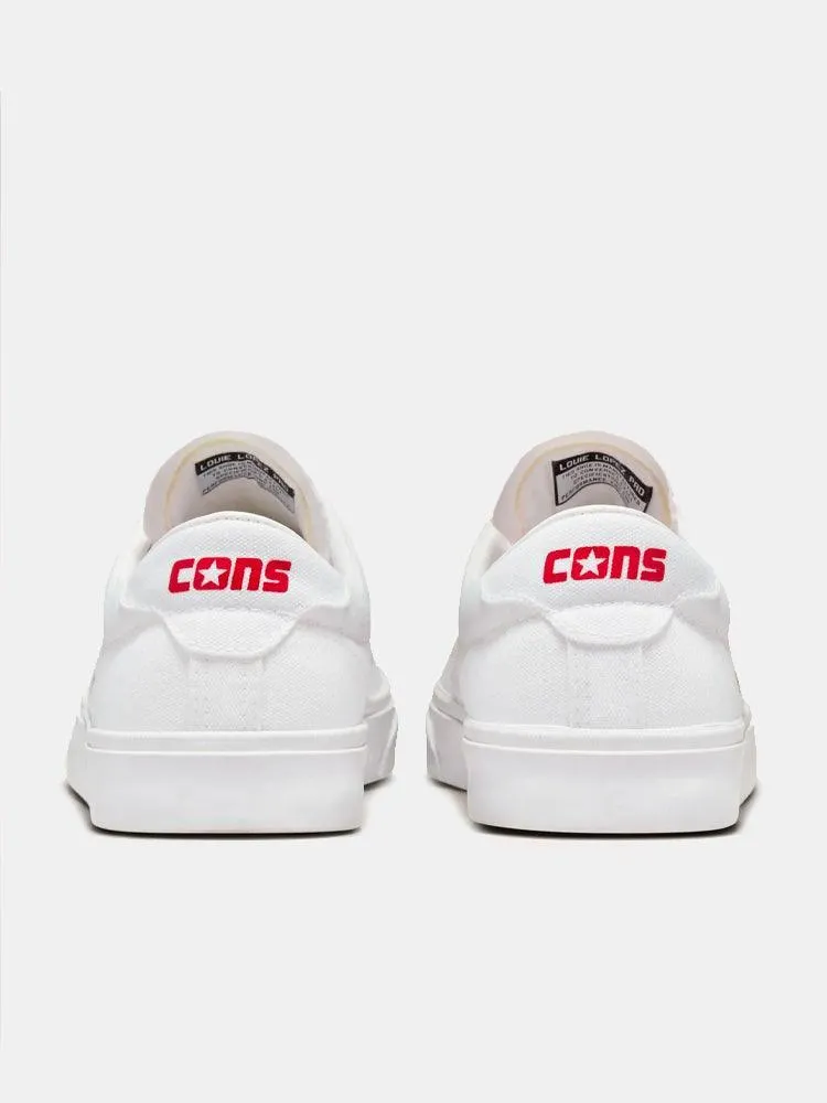 Converse Louie Lopez Pro Low - White / Red / White