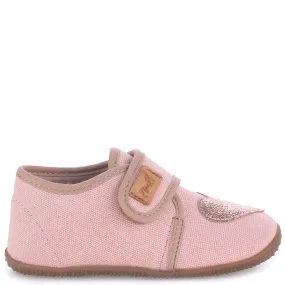 (EK5000A-24) Emel slippers - Pink heart