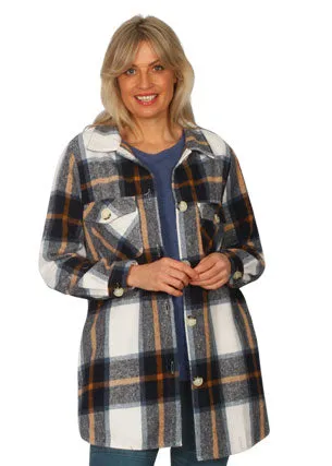 Emily Adams Longer Check Jacket