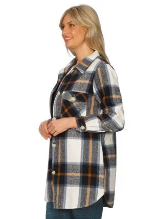 Emily Adams Longer Check Jacket