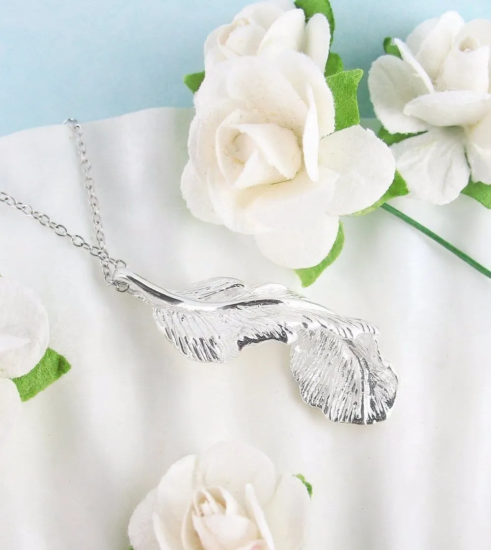 Falling Feather Pendant