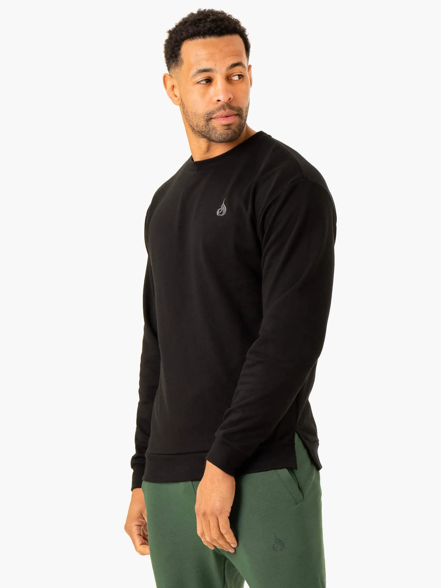 Heritage Crew Neck - Black