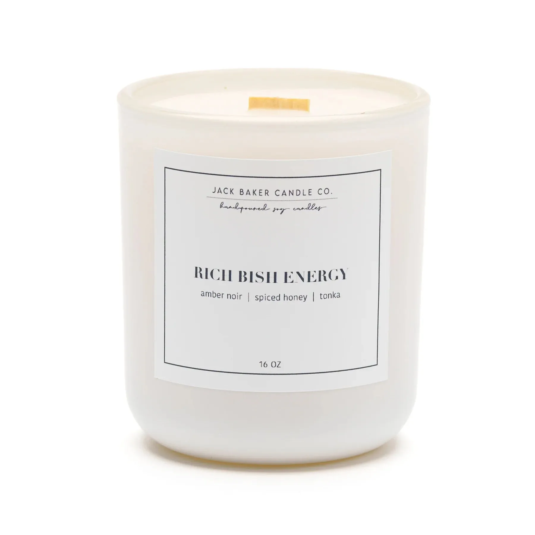 Jack Baker Candle Co. - White Linen Collection