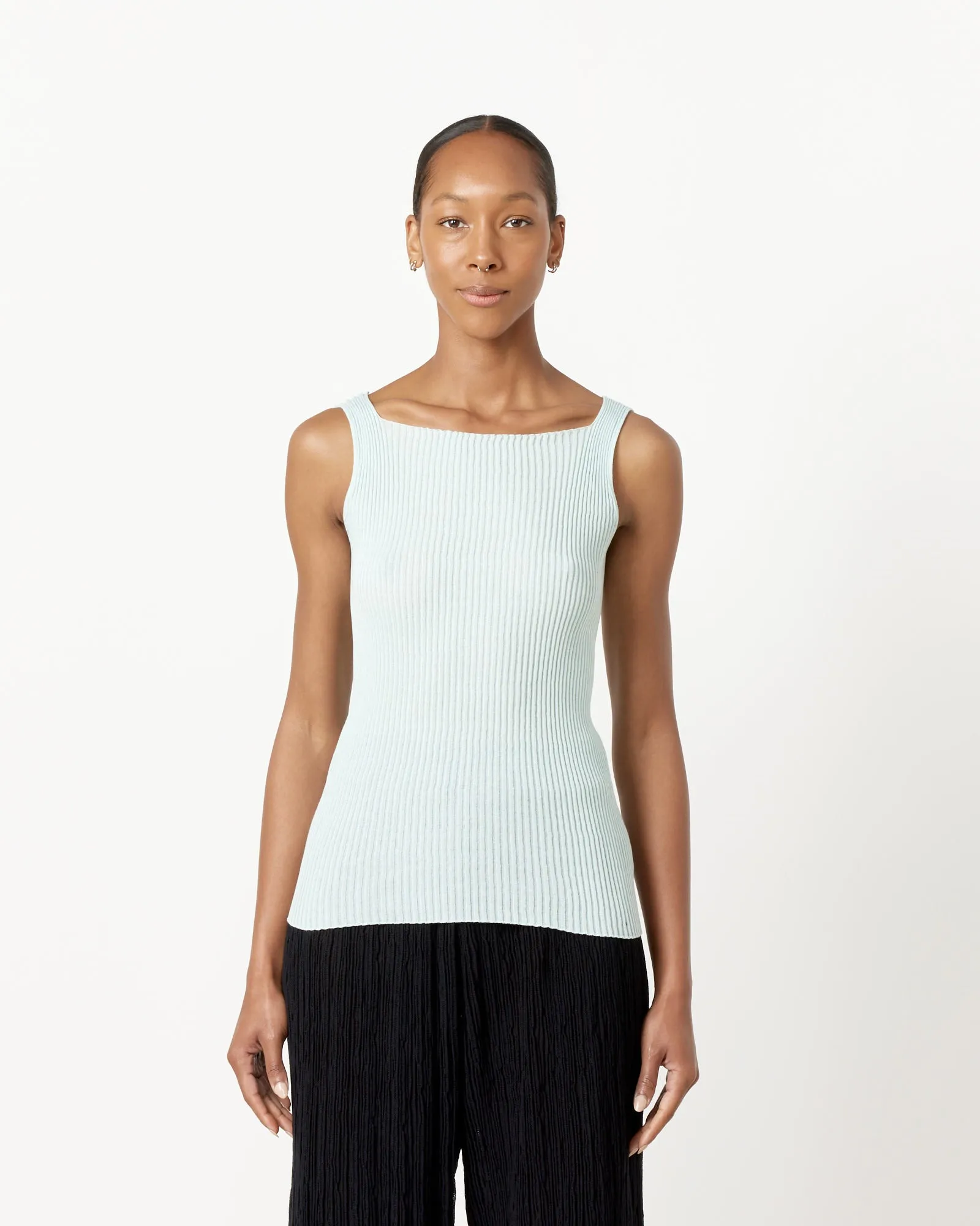 Junko Top in Light Blue