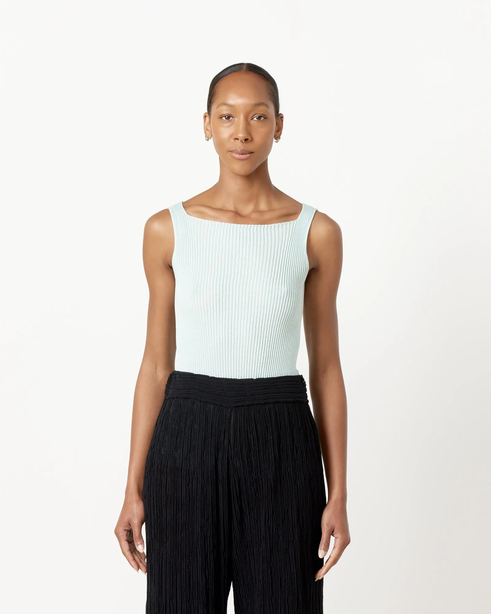 Junko Top in Light Blue