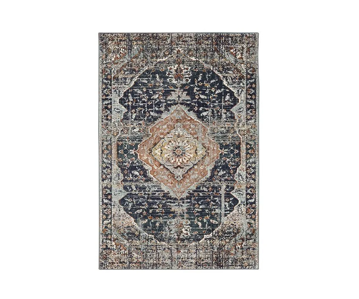 Karastan Meraki Solace Rug - Indigo