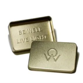 live light travel tin