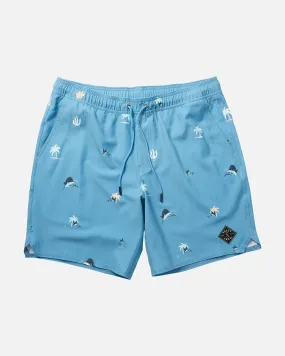 Lowtide Azul Elastic Boardshort