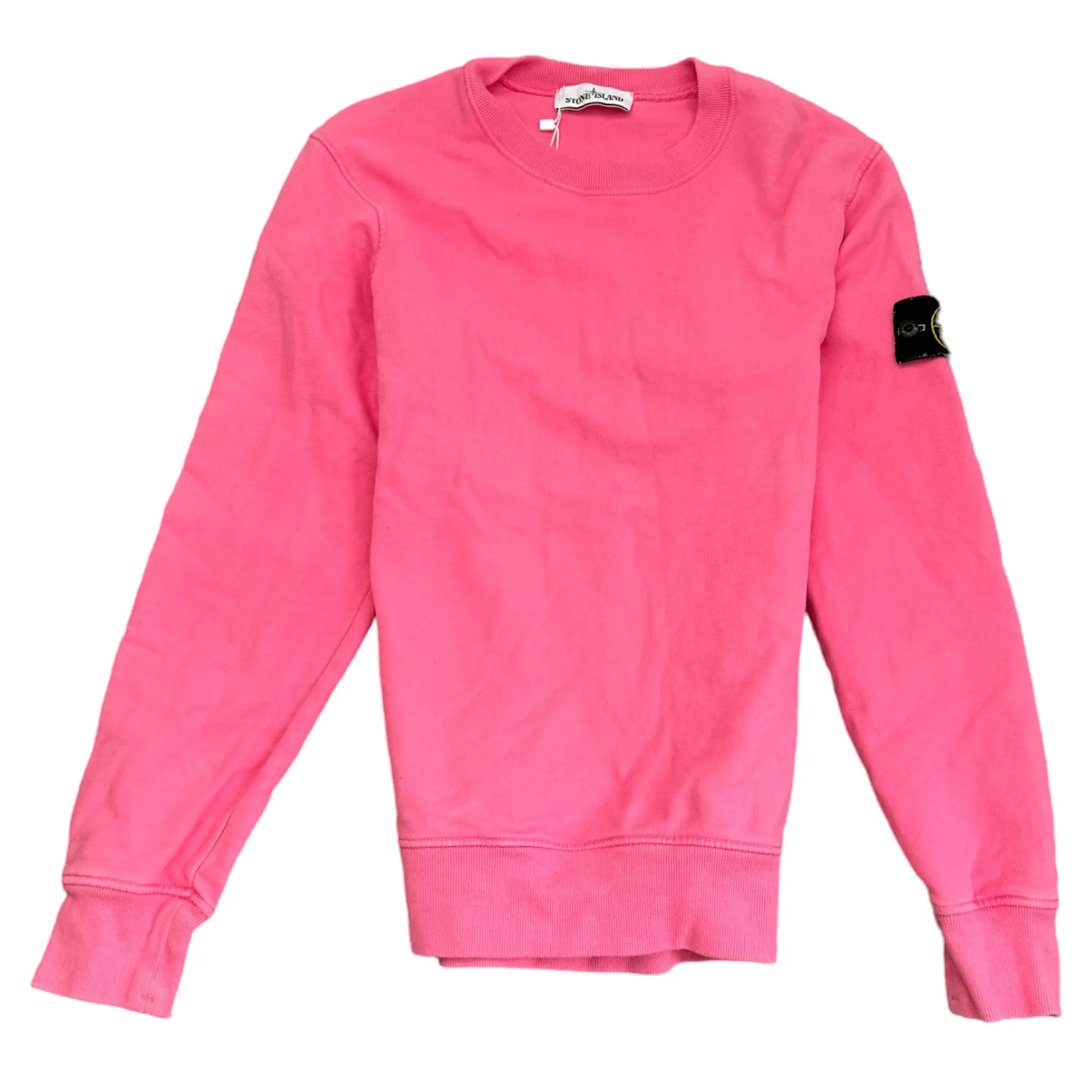 Men's Applique Logo Sweatshirt Pink Size S