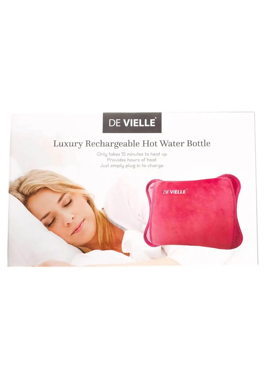 Recharge Hot Water Bottle - Pink