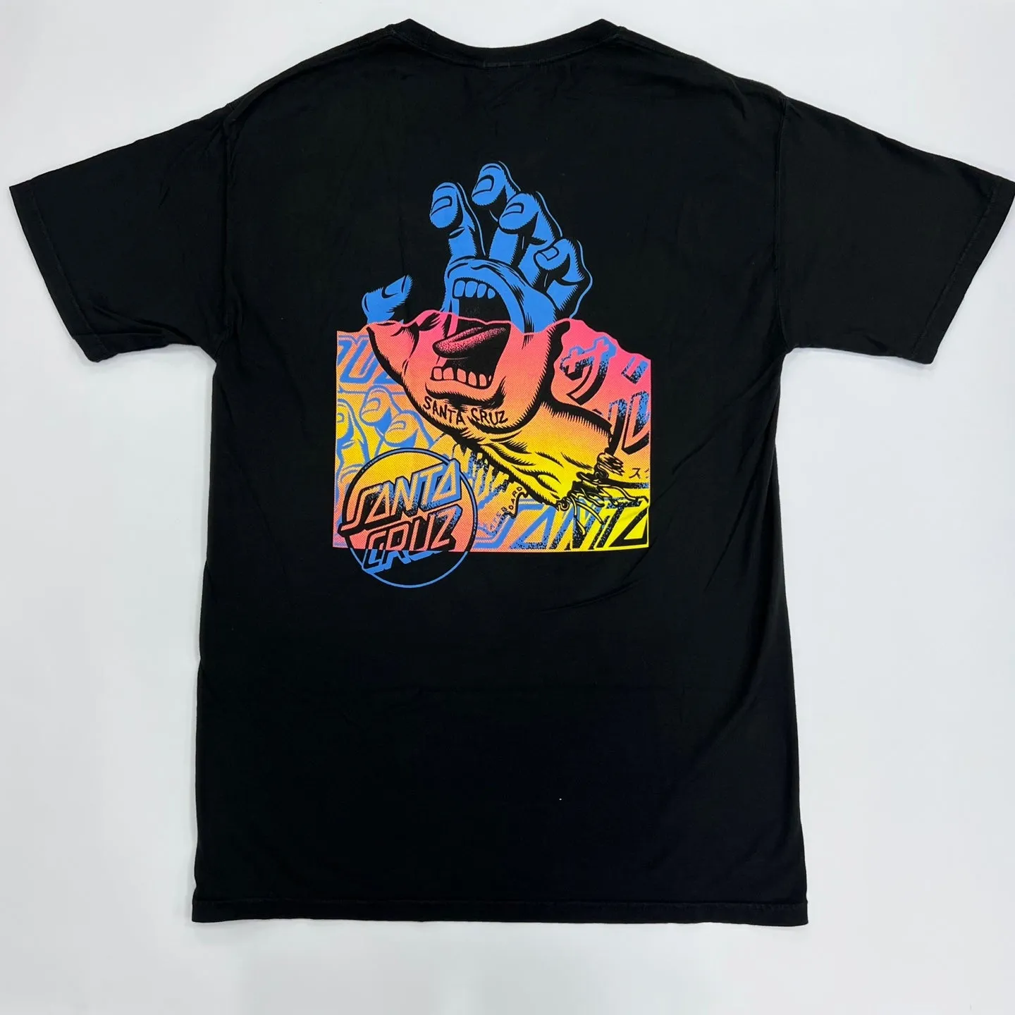 SANTA CRUZ Screaming Hand Divide T-Shirt