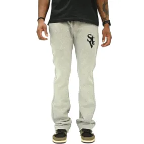 Si Tu Veux Logo Flare Jogger (Heather Gray) TV0093