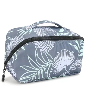 Travel Cosmetic Pouch Lehua Grey