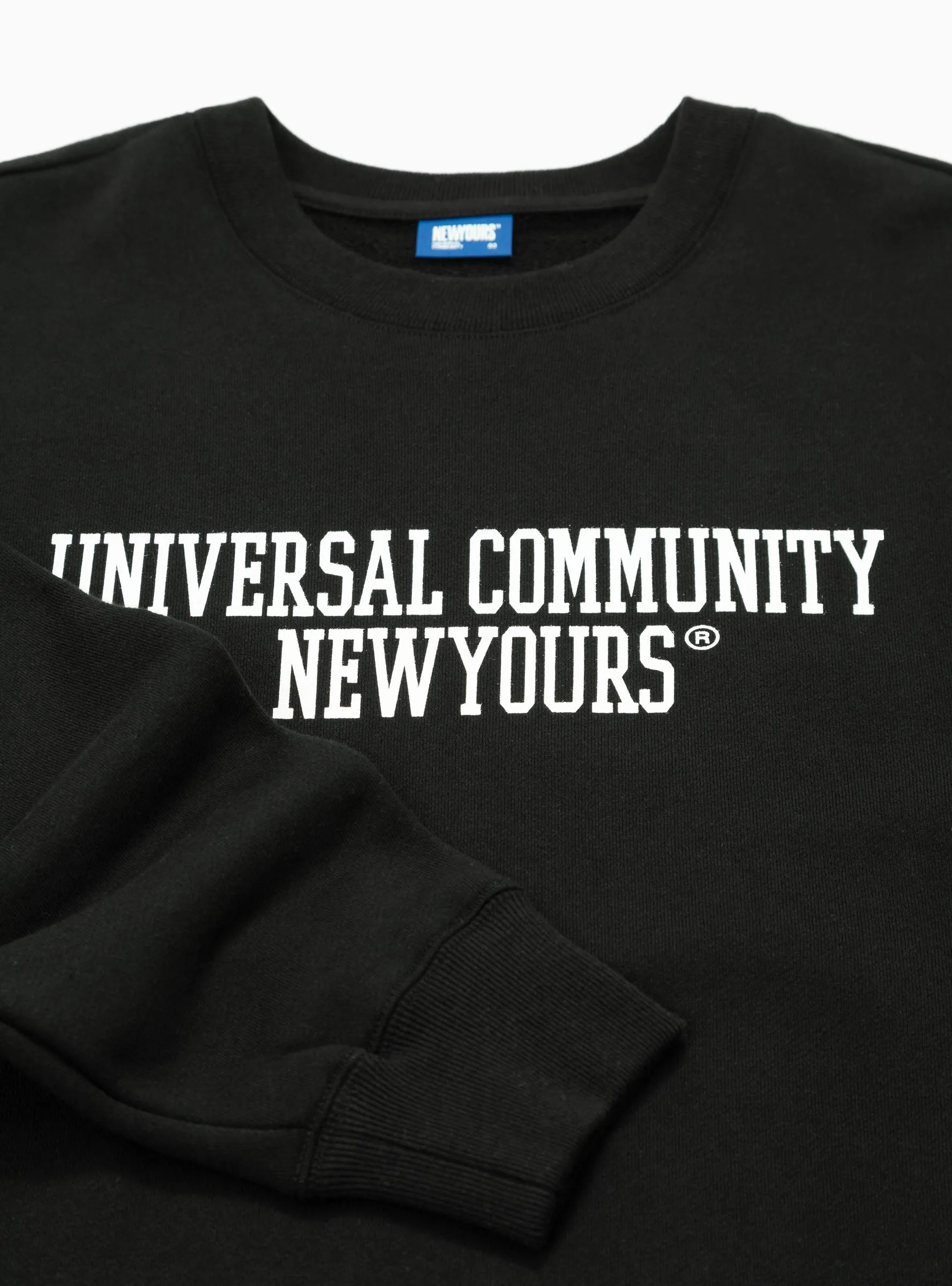 Universal Community Sweatshirt Black