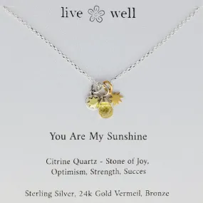 You Are My Sunshine Necklace By Live Well